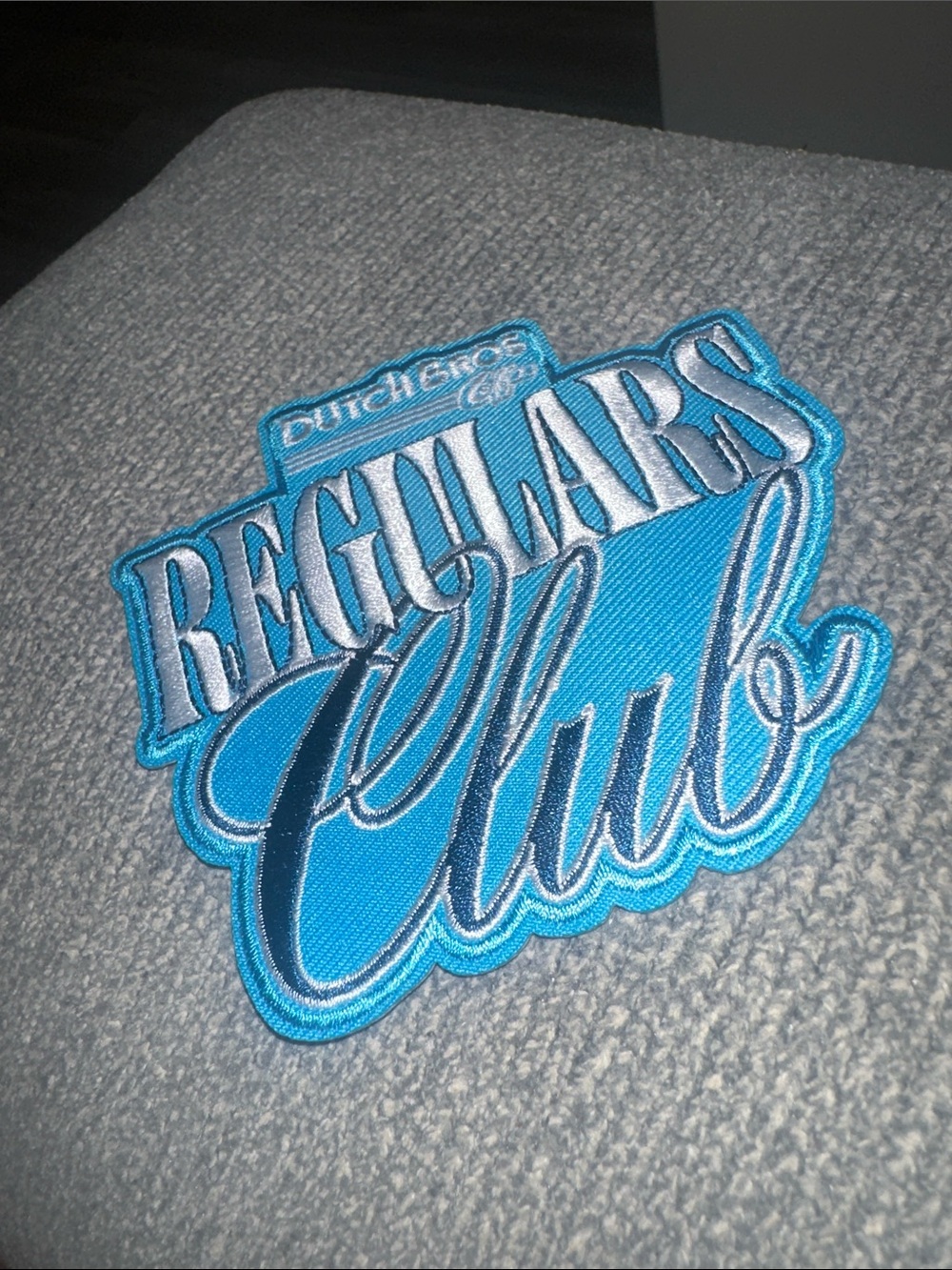 Dutch Bros Regulars Club Blue Patch - Picture 1 of 1